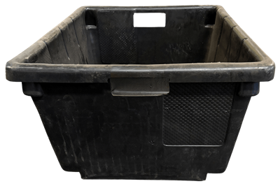 Used Nestable Tub-Style Bin