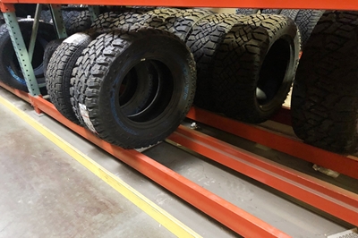 Used Tire Rack