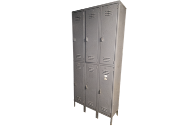 Used Double Tier Lockers - 12 x 12 x 36"