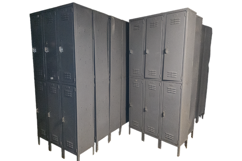  Used Double Tier Lockers - 12 x 12 x 36