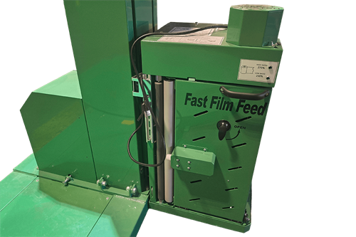  Used Predator XS High Profile Semi Automatic Stretch Wrap System Fast Film Feed Unit