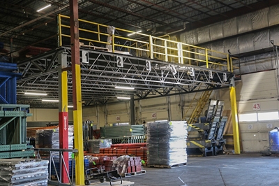 Used Custom Steel Mezzanine