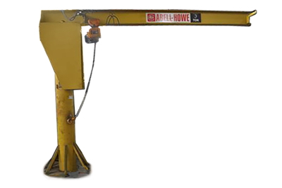 18’ span jib crane used 4000 lb cap 22’ tall 