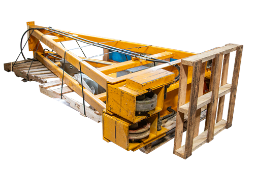 Used Powered Traveling A-Frame Crane