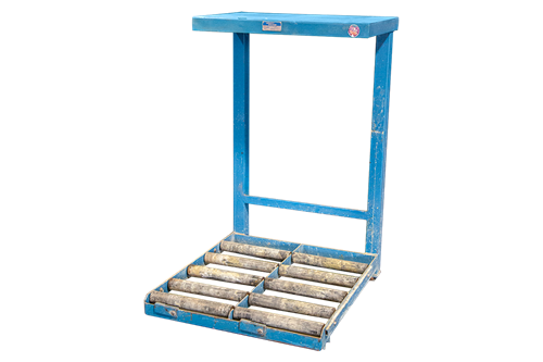 Used Sackett Systems Battery Roller Stand
