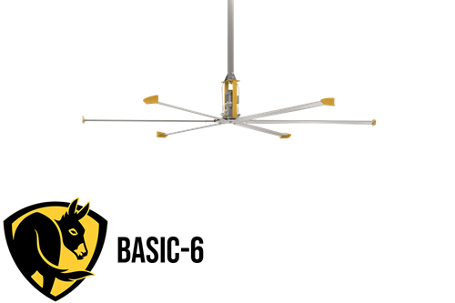 Used Basic-6 HVLS Fans by Big Ass Fans for Sale