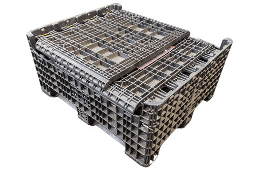 Fully Flattened Bulk Container