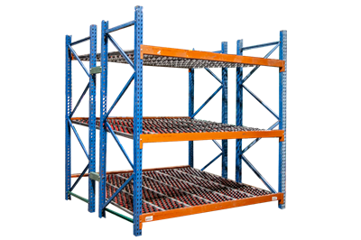 Used Skatewheel Carton Flow Racking