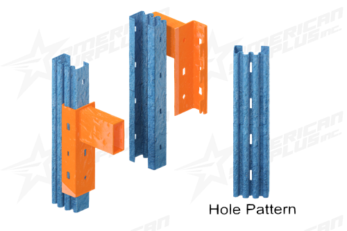 Used En-rack pallet racking