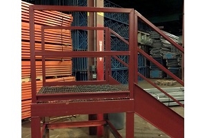 Used Mezzanine Top Landing