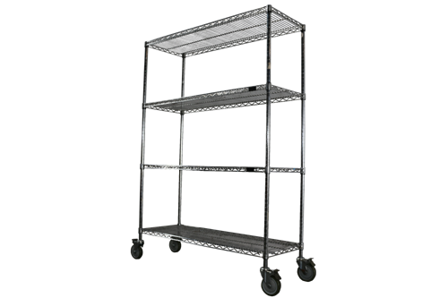 Mobile Wire Shelving