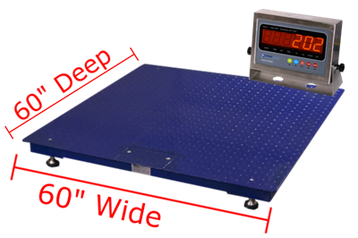  Prime Scales GIE Floor Scales 60" x 60"