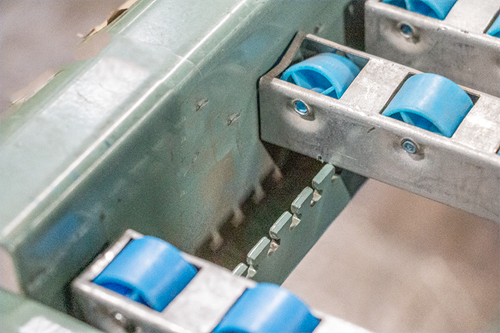 Used Roll Track Carton Flow Racking