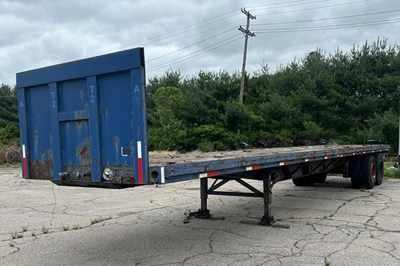 Used 1984 Fruehauf Flatbed