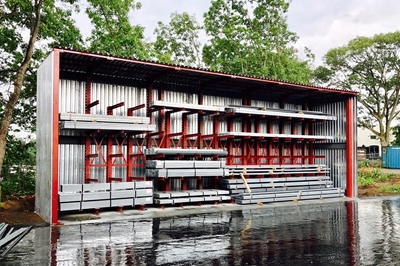 Used Cantilever Rack Sheds