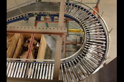 Used Lineshaft Conveyor Curves