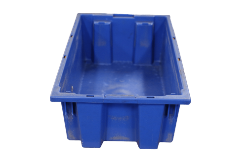 Used Stack and Nest Plastic Bins for Sale