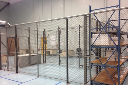 Used Wire Security Cage - 96