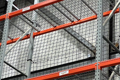 Used Pallet Rack Netting