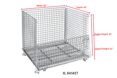 XL Wire Baskets