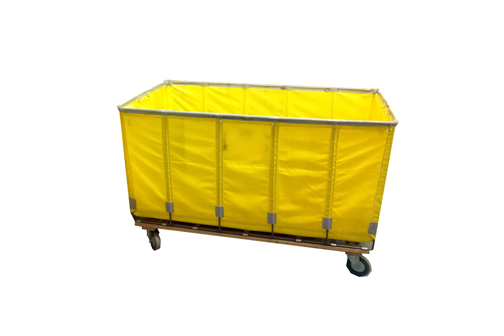 Global Industrial™ Basket Bulk Truck, Canvas, 12 Bushel Capacity