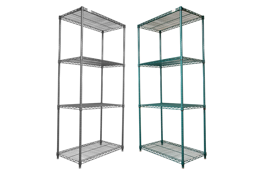 industrial wire shelving