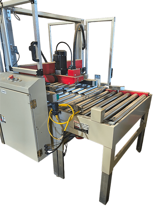 Optional BestPack CRX Case Indexer Attachment Available for Fully Automated Case Sealing