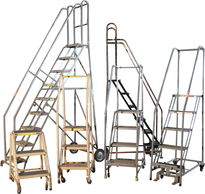 Ladders For Sale >> Used Rolling Ladders For Sale By American Surplus Inc Ladders For Sale >> Used Rolling Ladders For Sale By American Surplus Inc