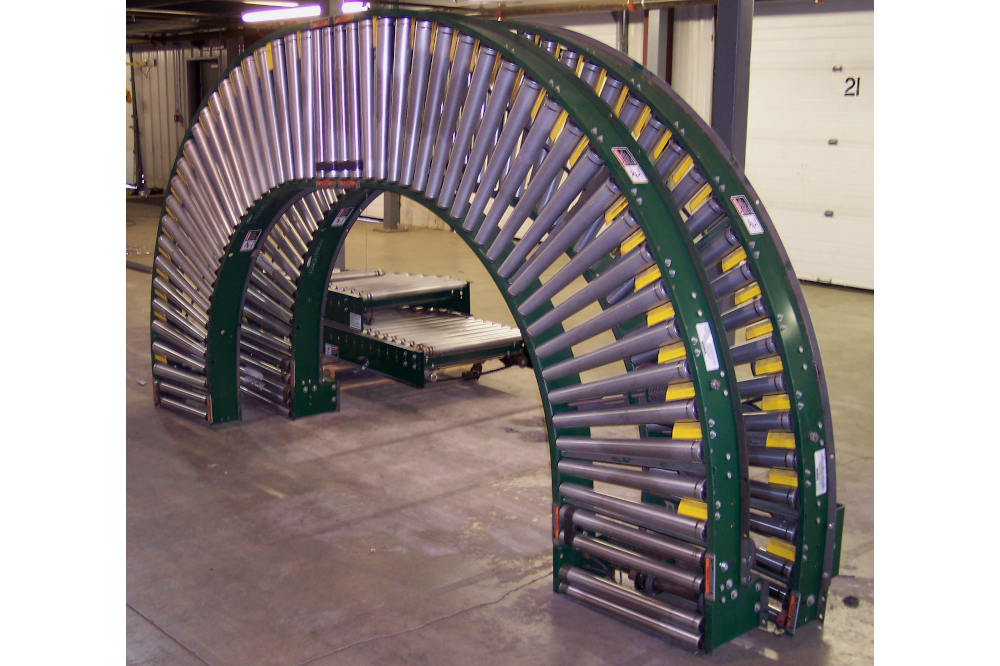 Used Gravity Roller Conveyor Curves