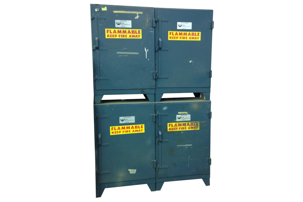 Used Wilray 20 Gallon Flammable Material Storage Cabinets