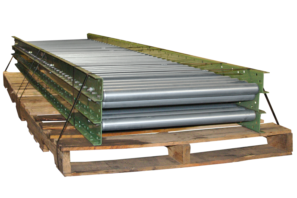 Used 30" Wide Gravity Roller Conveyor American Surplus