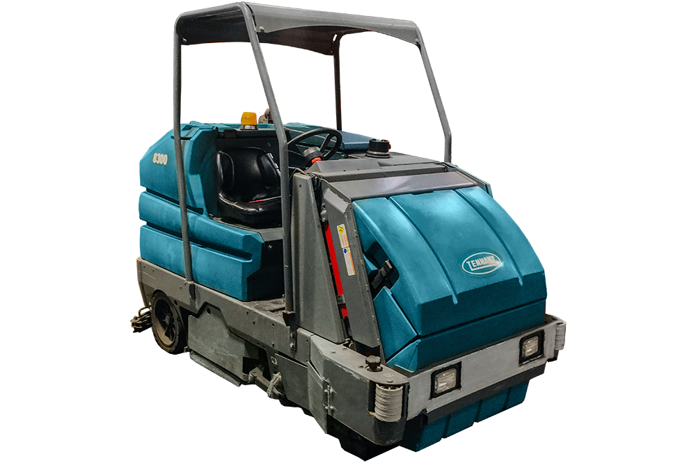 Used Tennant 8300 Industrial Floor SweeperScrubber