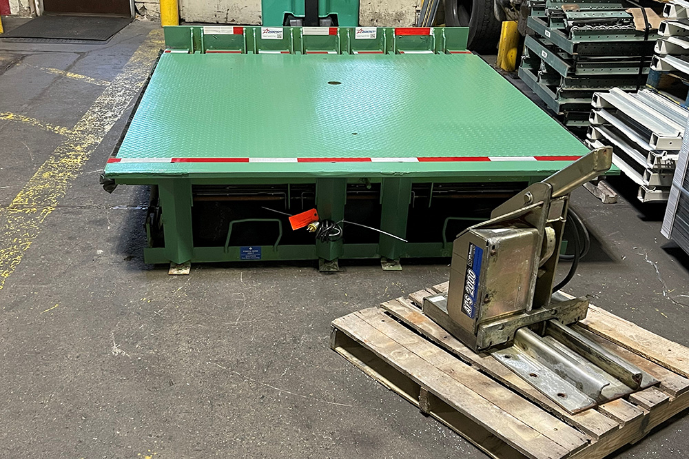 Used Kelly FX Air Powered Dock Leveler American Surplus