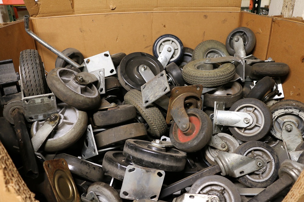 Used Casters Nylon, Steel, & More American Surplus