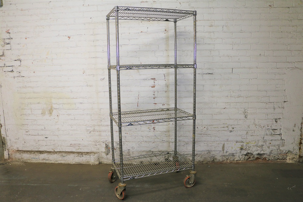 Used Metro Heavy Duty Wire Shelving American Surplus