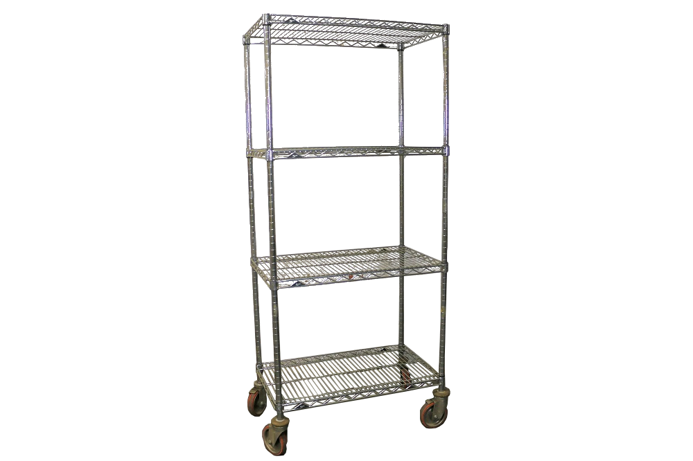 Used Metro Heavy Duty Wire Shelving American Surplus