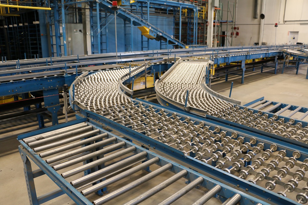 Used Skate Wheel Conveyor Systems American Surplus