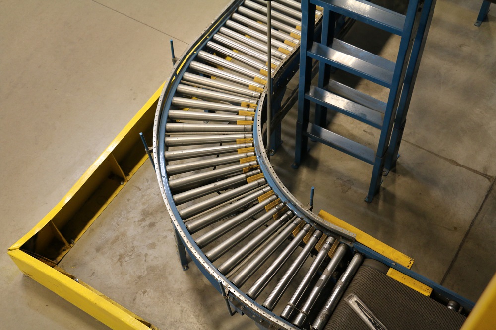 Used Gravity Roller Conveyor Curves