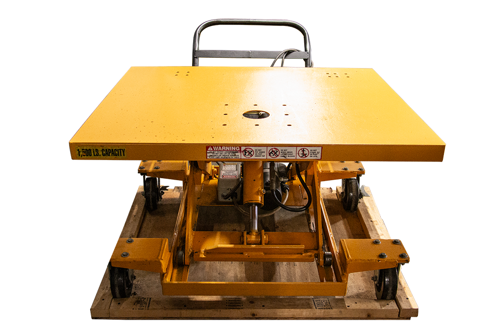 Used EconoLift Mobile Lift Tables American Surplus
