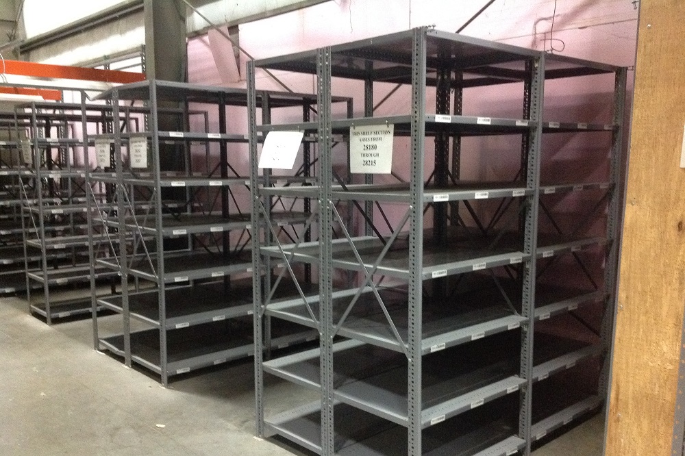 Used Warehouse Shelving Systems, Used Industrial Metal Shelving