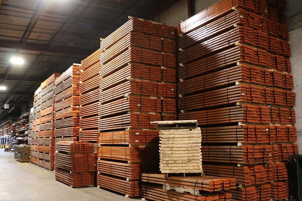 Used Pallet  Rack  Beams American Surplus