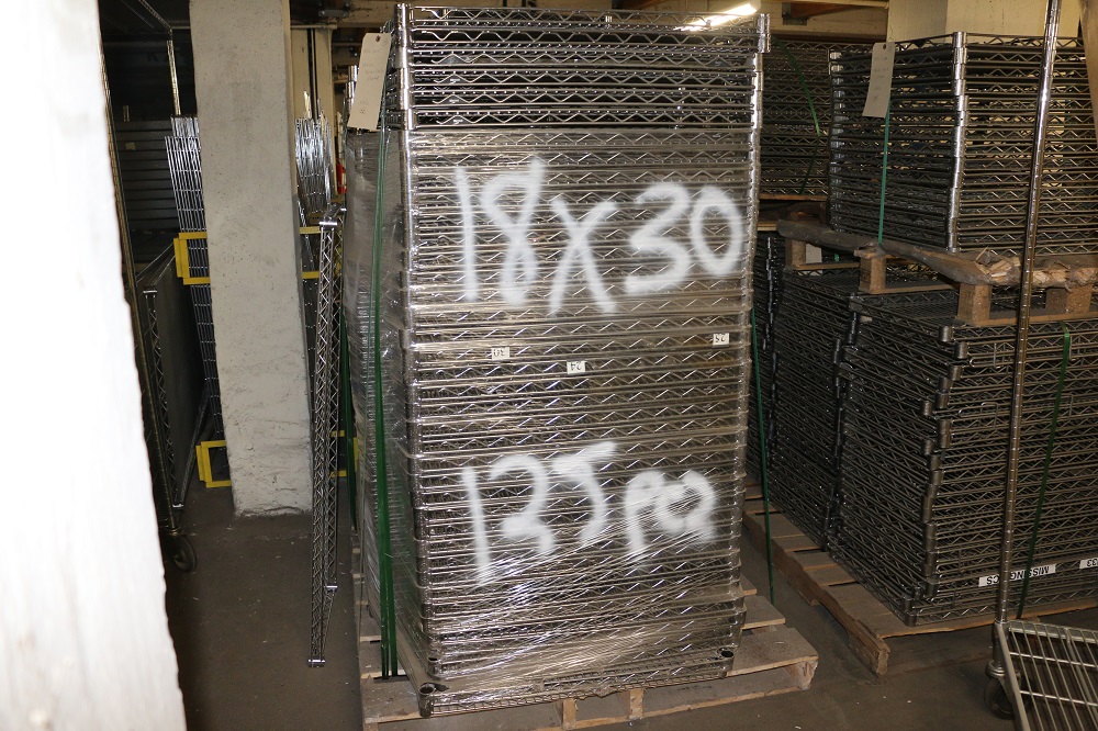 Used Metro Wire Shelving