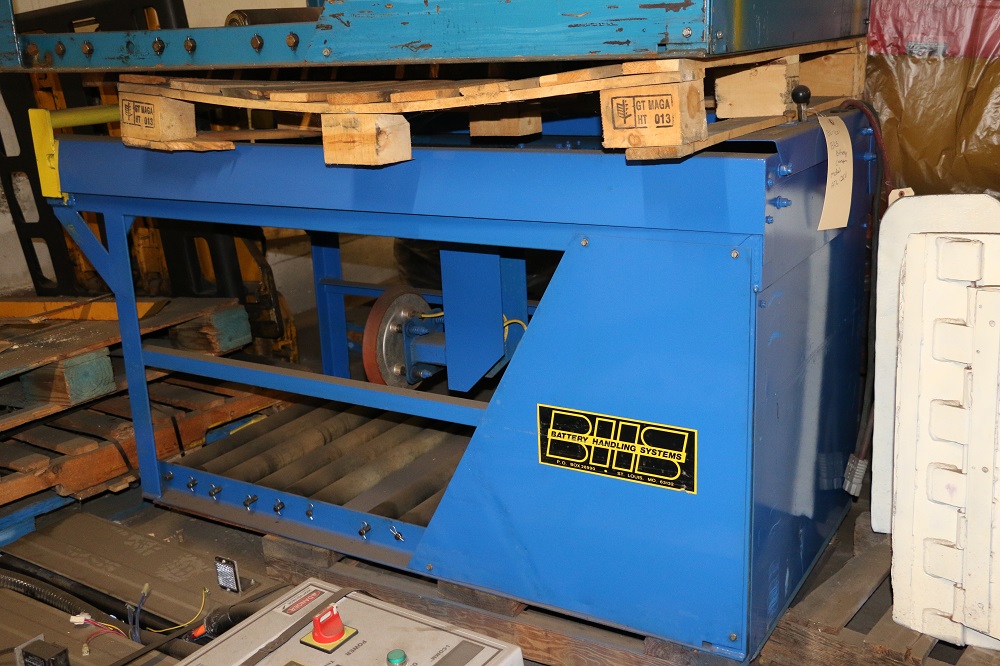 Used Forklift Battery Changing Removal Equipment