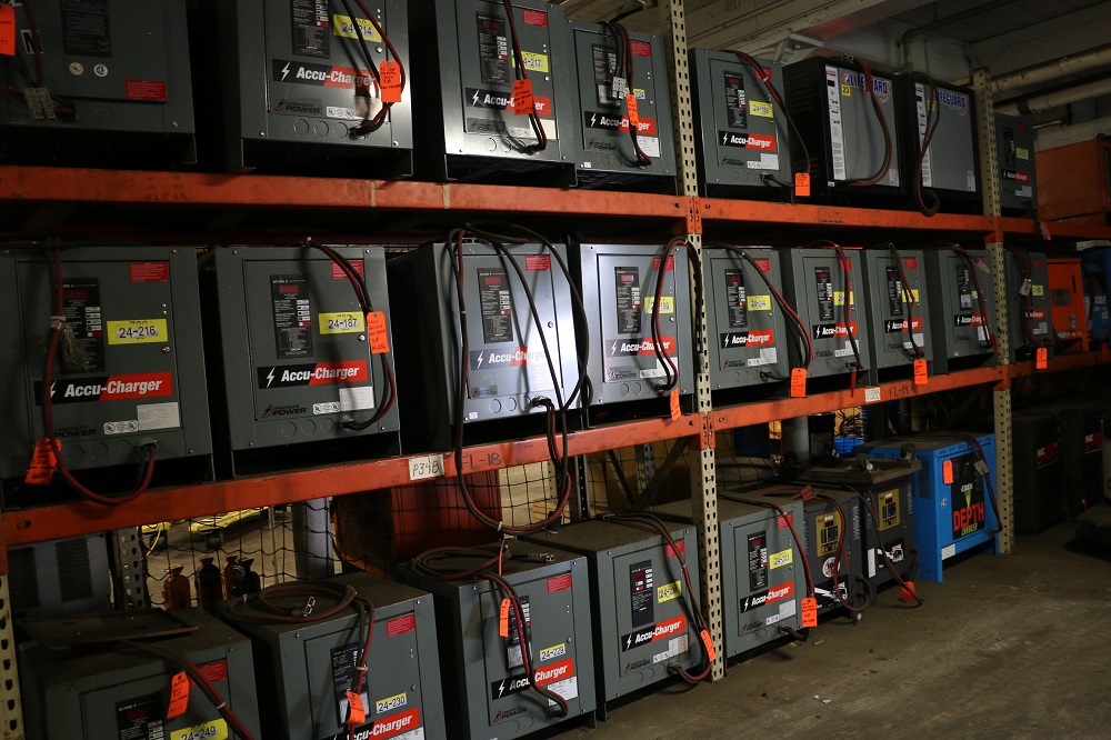 used 48 volt forklift battery chargers