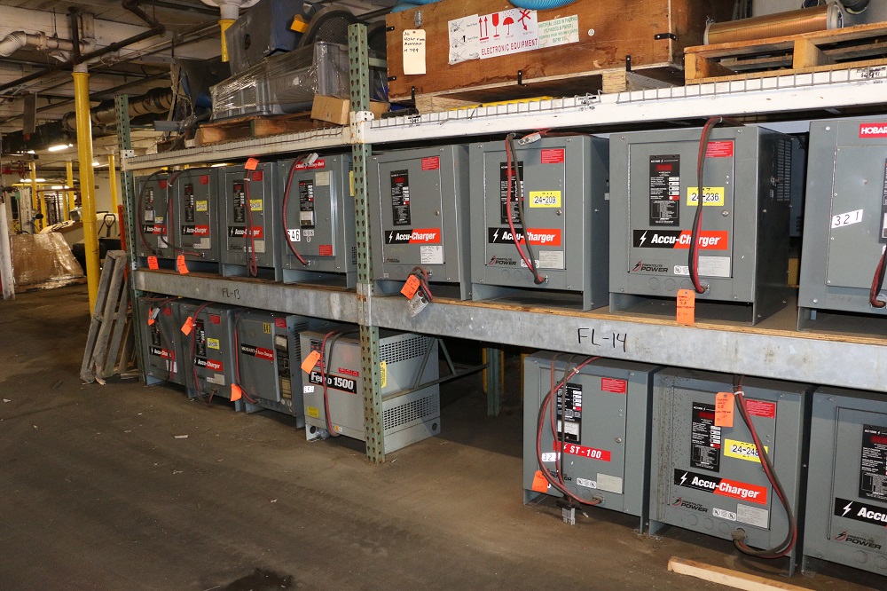 Forklift battery charger deals