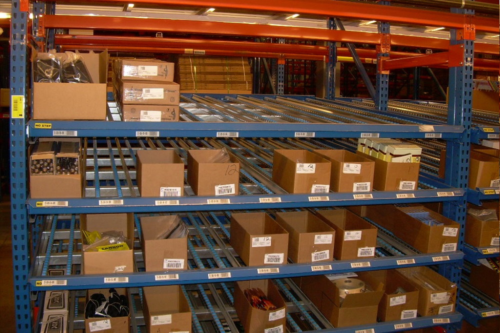 Used Carton Flow  Racking Systems American Surplus