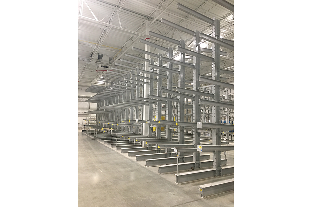 Used Structural Super Heavy Duty Cantilever Rack  
