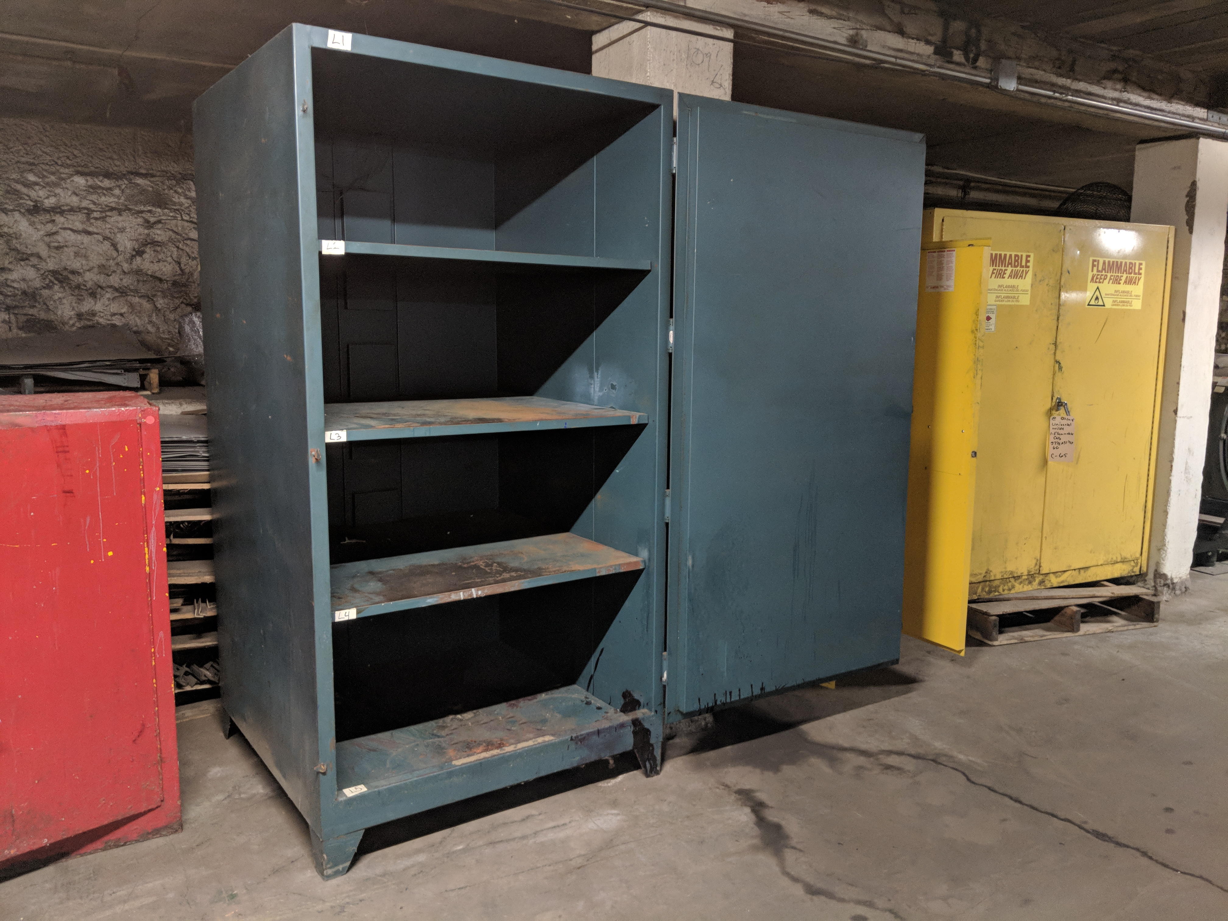 Used Wilray 180 Gallon Flammable Storage Cabinet