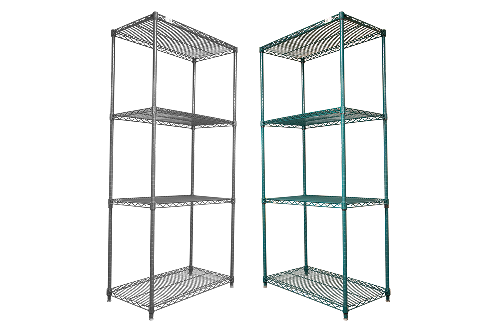 industrial wire shelving