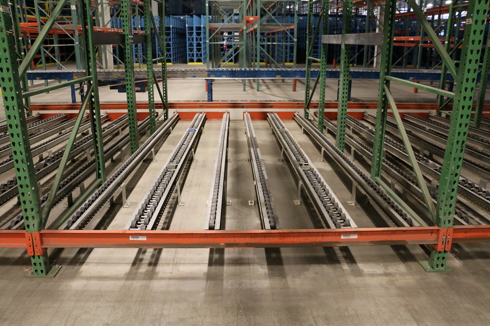 Used Pallet Flow Rack For Sale In Missouri